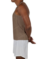 Side Panel Fitted Tank Top