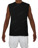 Sleeveless Crew Neck T-Shirt