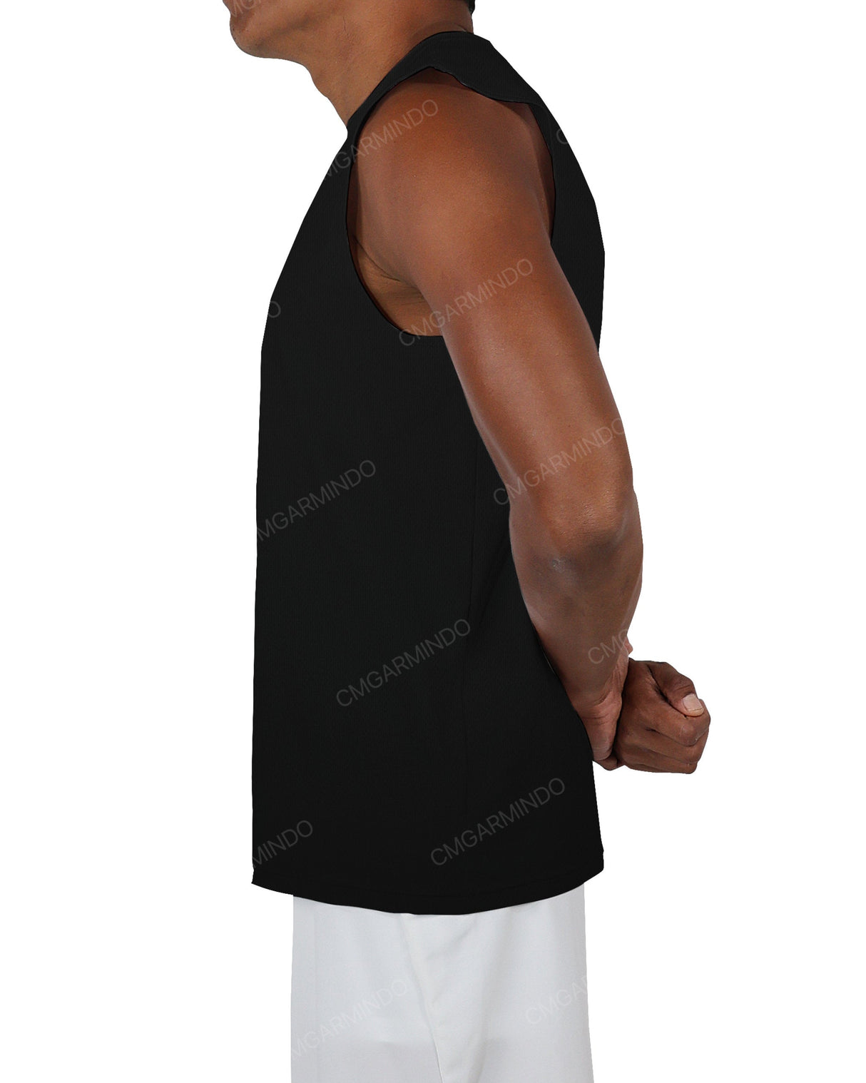 Sleeveless Crew Neck T-Shirt