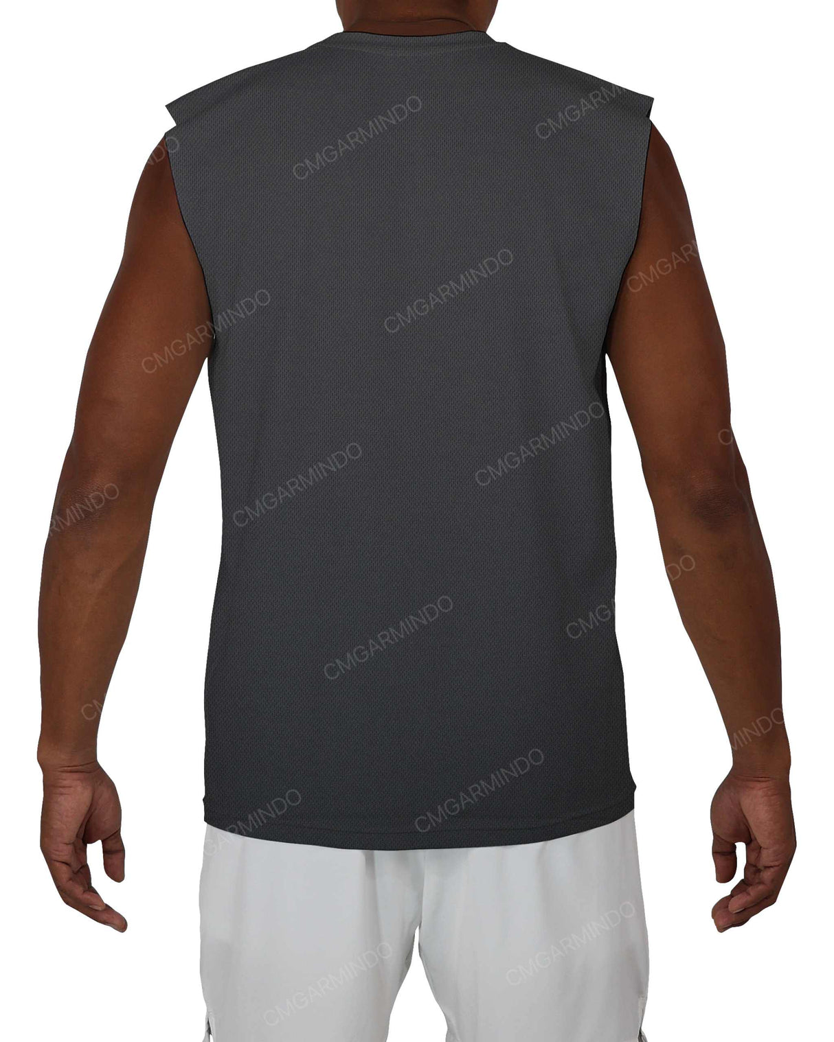 Sleeveless Crew Neck T-Shirt