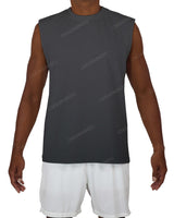 Sleeveless Crew Neck T-Shirt