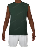 Sleeveless Crew Neck T-Shirt