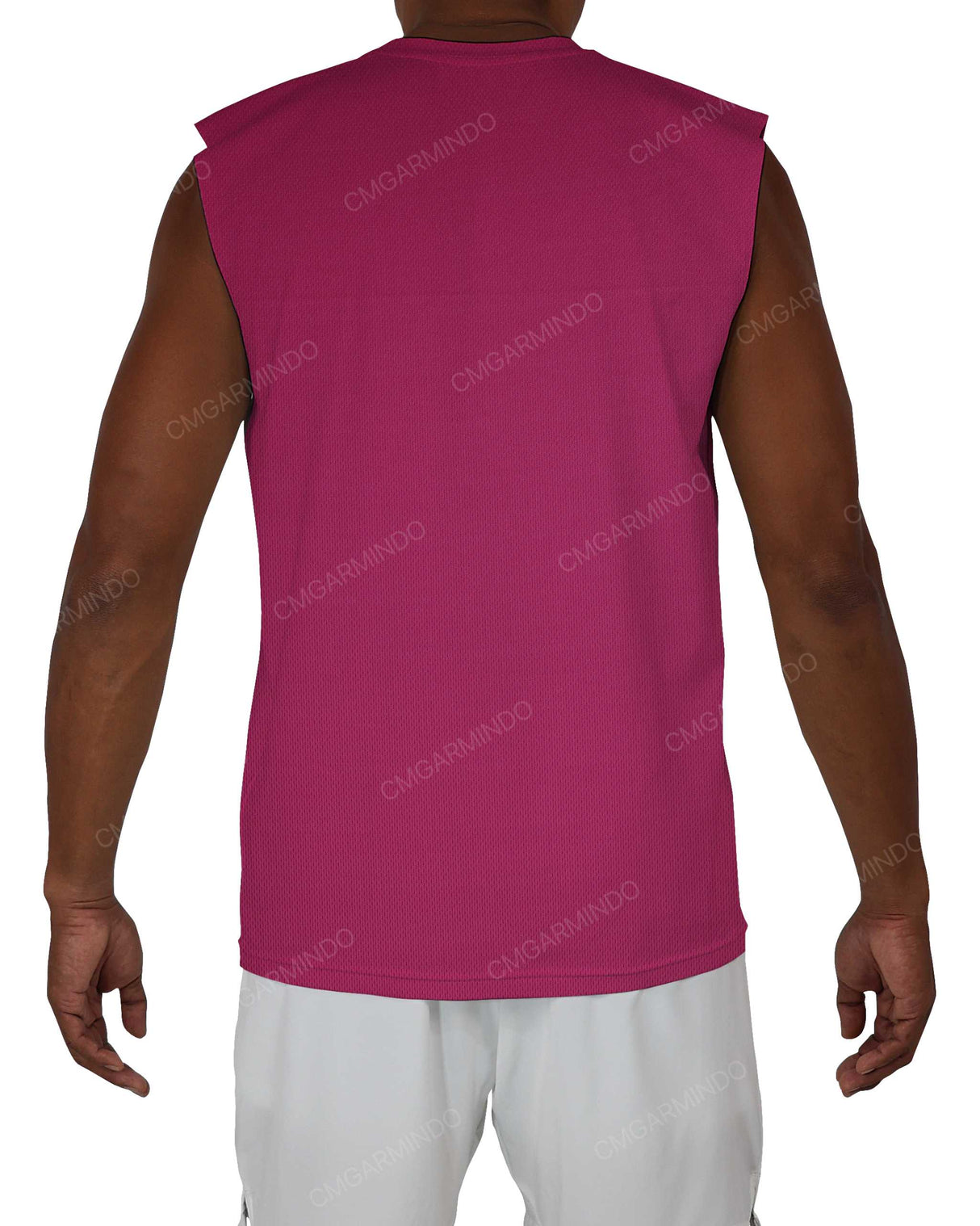 Sleeveless Crew Neck T-Shirt