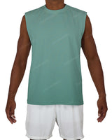 Sleeveless Crew Neck T-Shirt