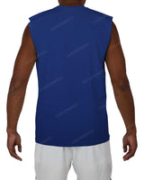 Sleeveless Crew Neck T-Shirt