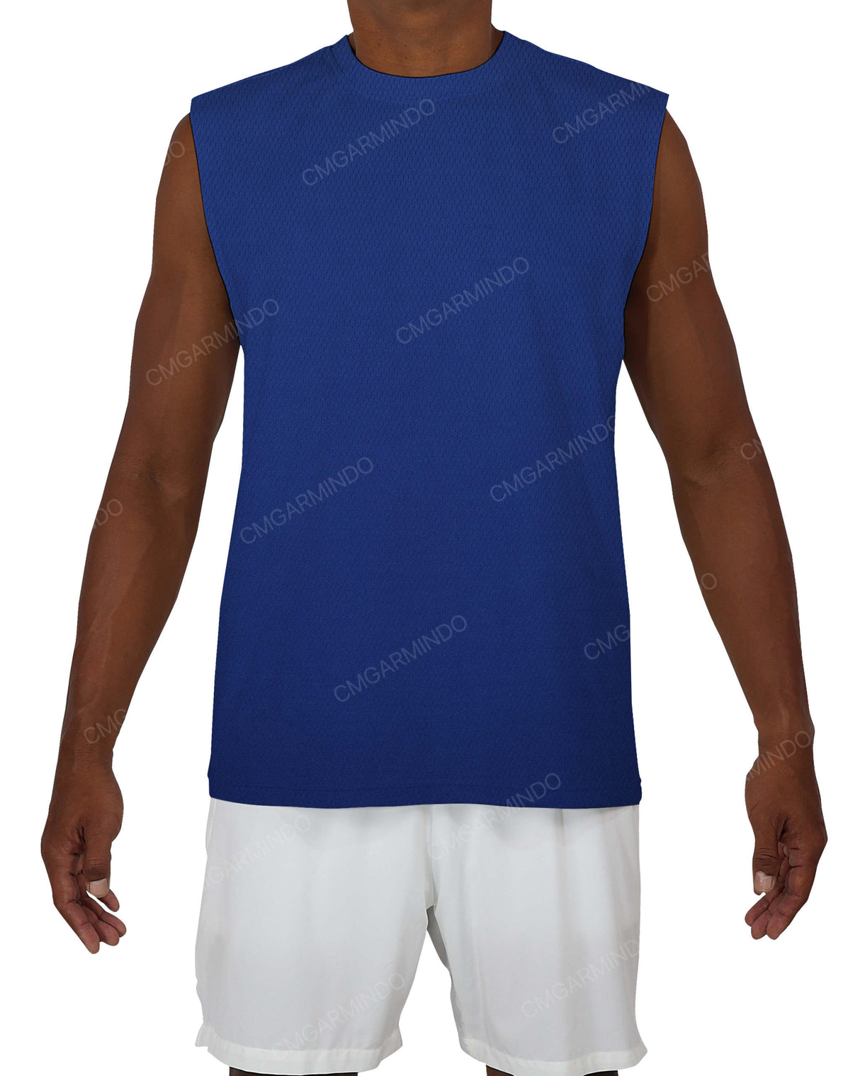 Sleeveless Crew Neck T-Shirt