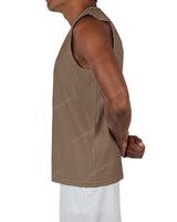 Sleeveless Crew Neck T-Shirt