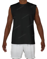 Sleeveless Crew Neck T-Shirt