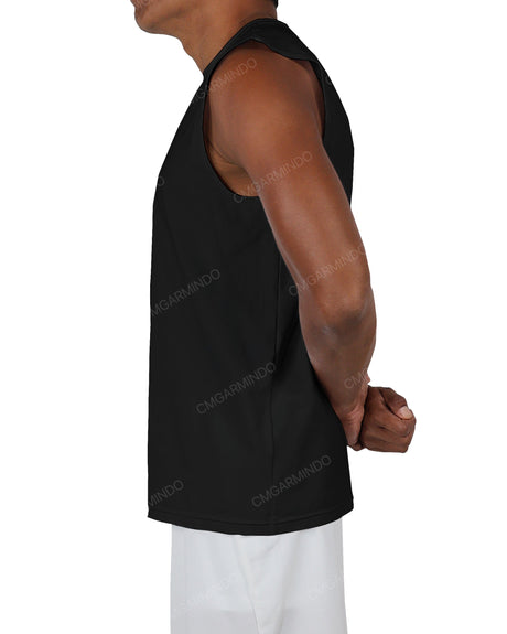 Sleeveless Crew Neck T-Shirt