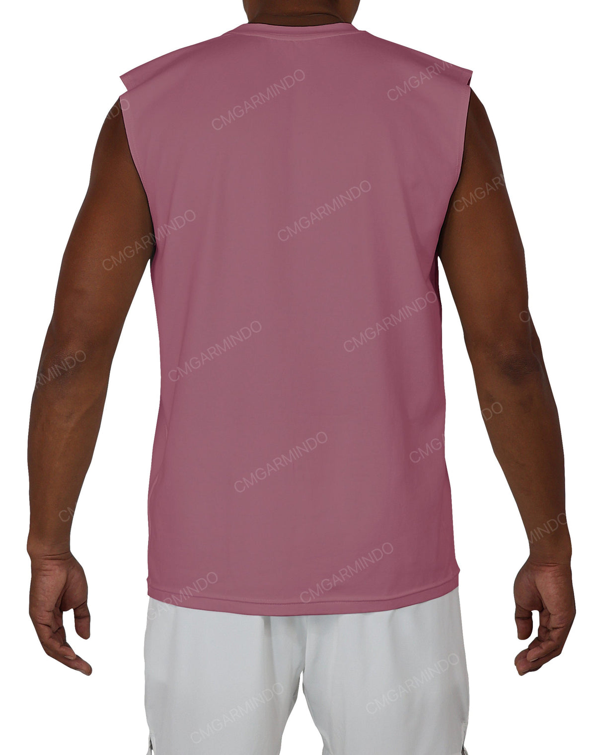 Sleeveless Crew Neck T-Shirt