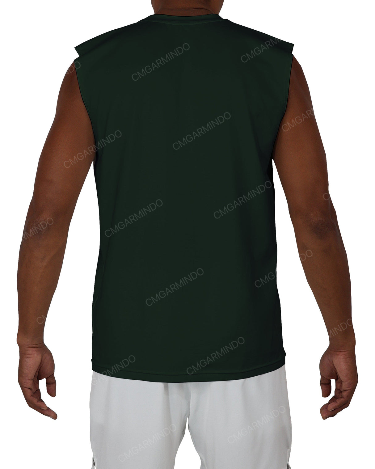 Sleeveless Crew Neck T-Shirt