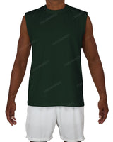 Sleeveless Crew Neck T-Shirt