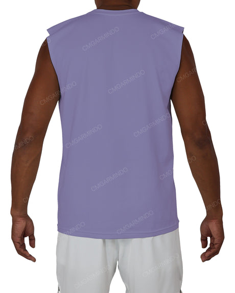 Sleeveless Crew Neck T-Shirt