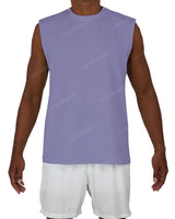 Sleeveless Crew Neck T-Shirt