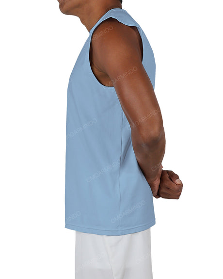 Sleeveless Crew Neck T-Shirt