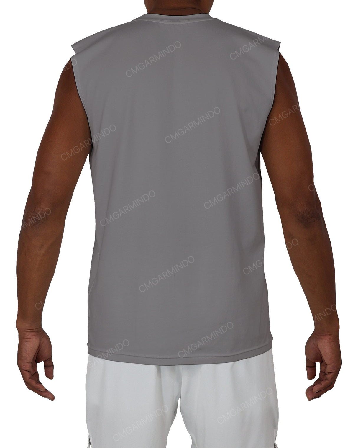 Sleeveless Crew Neck T-Shirt