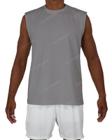 Sleeveless Crew Neck T-Shirt