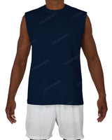 Sleeveless Crew Neck T-Shirt