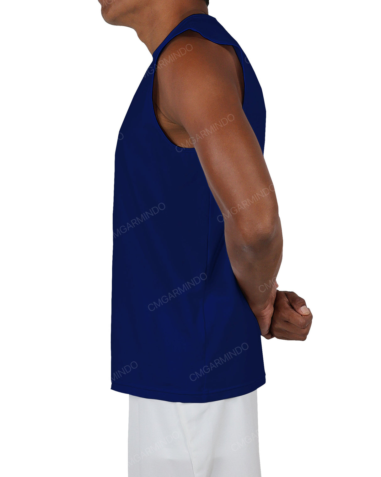 Sleeveless Crew Neck T-Shirt