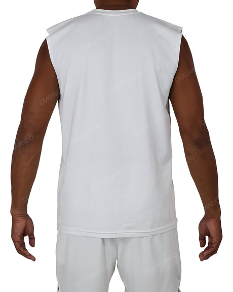 Sleeveless Crew Neck T-Shirt