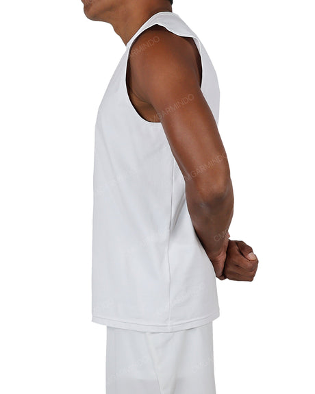 Sleeveless Crew Neck T-Shirt