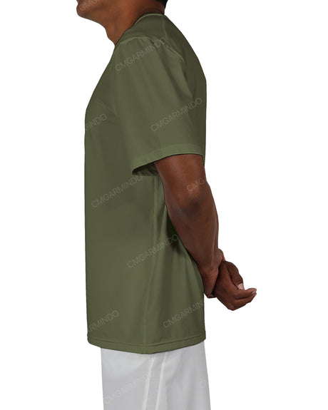Binding Collar T-Shirt