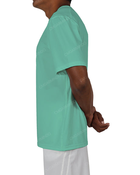 Binding Collar T-Shirt