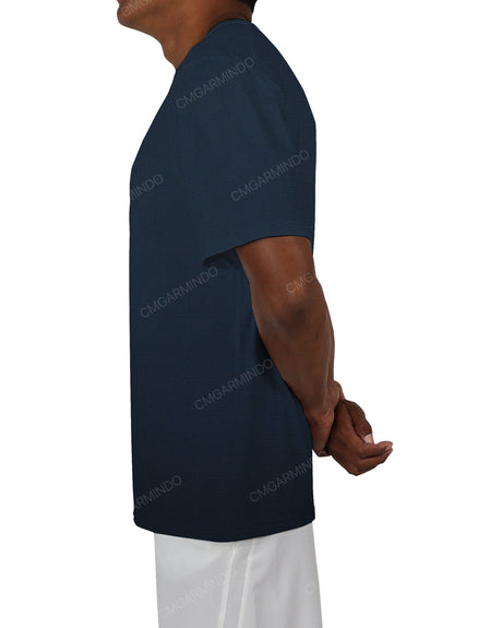 Binding Collar T-Shirt