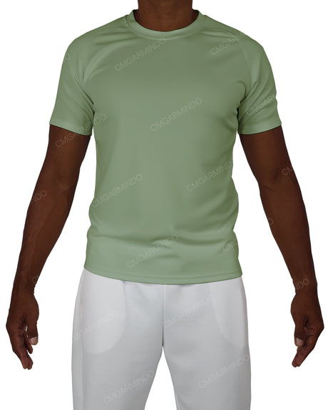 Fitted Short Sleeve Raglan T-Shirt