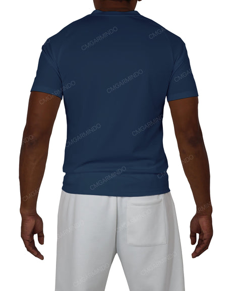 Fitted Short Sleeve Raglan T-Shirt