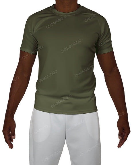 Fitted Short Sleeve Raglan T-Shirt