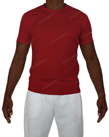Fitted Short Sleeve Raglan T-Shirt