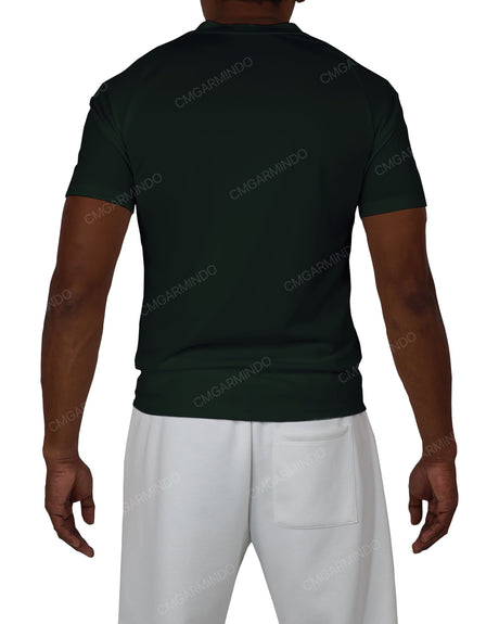 Fitted Short Sleeve Raglan T-Shirt