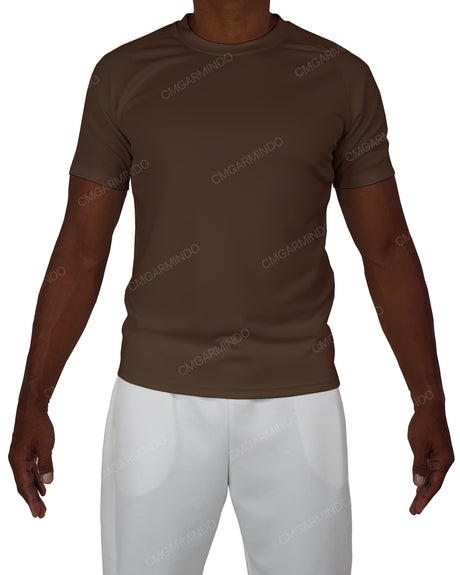Fitted Short Sleeve Raglan T-Shirt