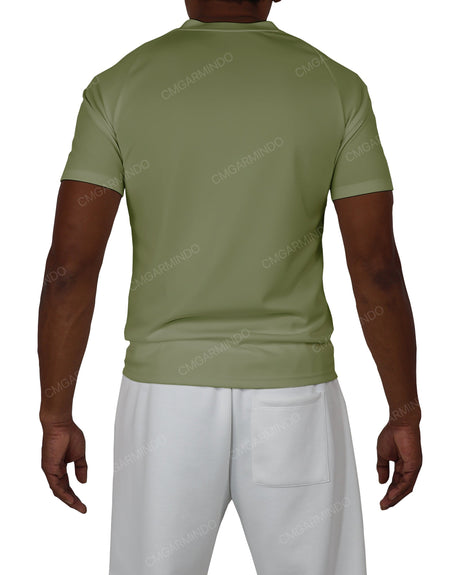 Fitted Short Sleeve Raglan T-Shirt