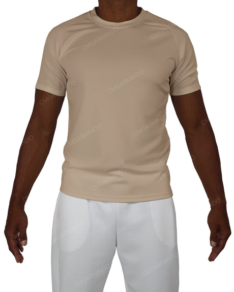 Fitted Short Sleeve Raglan T-Shirt