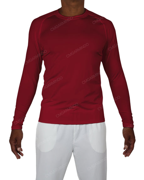 Fitted Long Sleeve Raglan T-Shirt