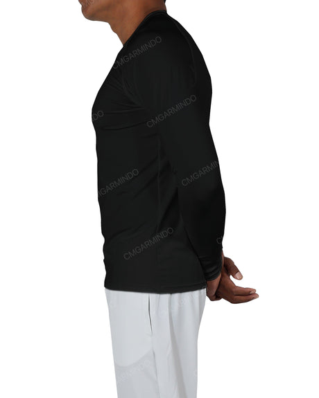 Fitted Long Sleeve Raglan T-Shirt