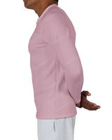Fitted 1/4 Zip Long Sleeve Raglan T-Shirt