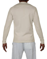 Fitted 1/4 Zip Long Sleeve Raglan T-Shirt