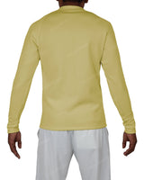 Fitted 1/4 Zip Long Sleeve Raglan T-Shirt