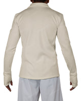 High Neck Long Sleeve Zip Up Top