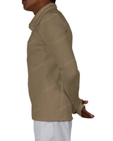 High Neck Long Sleeve Zip Up Top