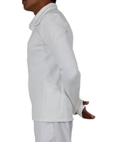 High Neck Long Sleeve Zip Up Top