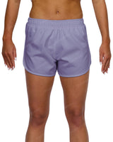 Elastic Waist Dolphin Hem Shorts
