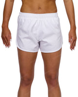 Elastic Waist Dolphin Hem Shorts