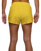 Elastic Waist Dolphin Hem Shorts