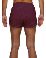 Elastic Waist Dolphin Hem Shorts