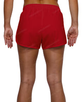 Elastic Waist Dolphin Hem Shorts