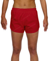 Elastic Waist Dolphin Hem Shorts